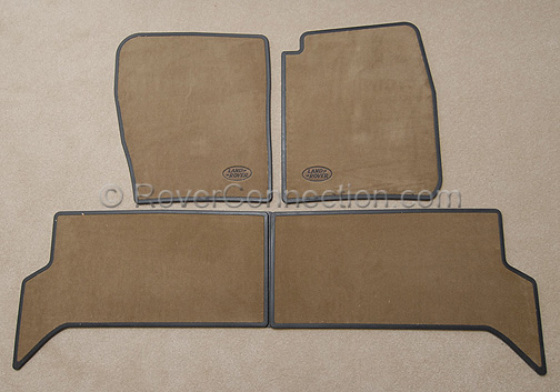 Genuine Factory OEM Premium Carpet Mats for Land Rover Discovery